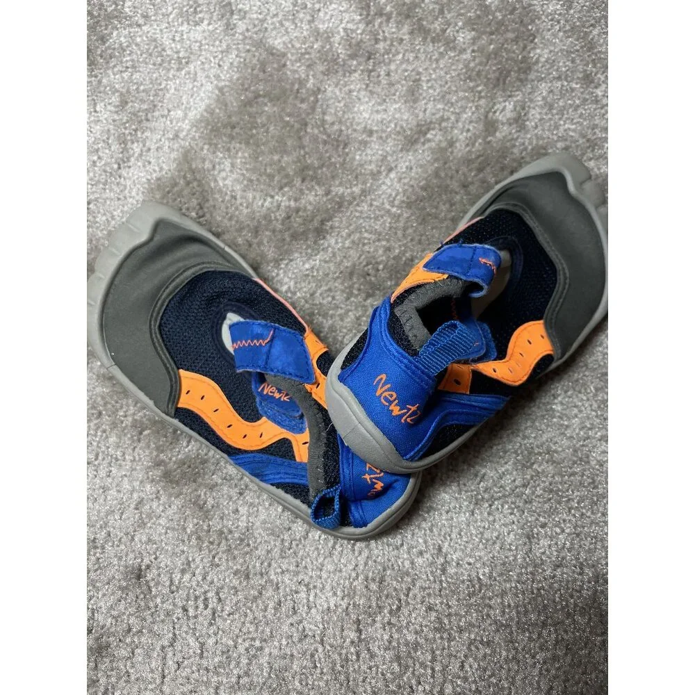 NeatZ Kids‎ Water Shoes Size 13/1 Blue Orange Mesh Fast Drying